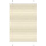 vidaXL Plisirana roleta krem 85x150 cm širina tkanine 84,4 cm Cijene
