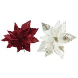 Dekordom 733012 Novogodišnja dekoracija - poinsettia velvet 30cm - kmg ( 044506 ) Cene