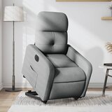 Maison Chic Električni naslanjač - Relax naslanjač s funkcijo vstajanja svetlo siv, (22062687) | Shoptok.si