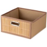 Compactor Škatla za shranjevanje iz bambusa v naravni barvi 31x31x15 cm – | Shoptok.si