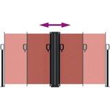  Uvlačiva bočna tenda 120 x 1000 cm terakota | shoptok.hr