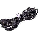 Akyga tok priključni kabel [1x ženski konektor IEC C13\, 10 A - 1x varnostni moški konektor] 5.00 m črna, (20414330) | Shoptok.si