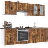  8-dijelni set kuhinjskih ormarića Kalmar konstruiranog drva | shoptok.hr
