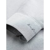 Ombre Elegant men's oxford shirt with embroidery - light grey | Eponuda.ba