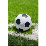 Zelena deka za bebe od flisa 100x150 cm Football –