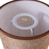 Brilagi univerzalni abažur nubila E27 13x9 cm braon | Eponuda.com