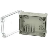 Fibox Enclosure, PC Clear transparent cover 5824030 univerzalno kućište 201 x 163 x 98 polikarbonat svijetlosiva (RAL 7035) 1 St. Cijene