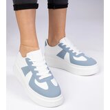 Gemre Blue platform sneakers Mishel | Shoptok.si