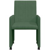  Blagovačke stolice s kotačima 2 pcs Siva zelena 57 x 66 x 94 cm | Eponuda.com