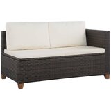Maison Chic Seti vrtnega pohištva - Vrtna garnitura - Vrtni pohištvo set z blazinami 4-delna poli ratan rjava, (21797503) | Shoptok.si