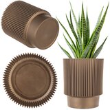 KADAX cvetlični lonec 15 cm pokrov za rastline plastični cvetlični lonec zlate barve, (5000353138) | Shoptok.si