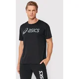 Asics Športna majica Core 2011C334 Črna Regular Fit