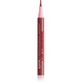 NYX Professional Makeup Lip Lingerie flomaster za ustnice za dolgoobstojen učinek odtenek 10 Up All Night 1 ml Cene