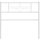  Metalno uzglavlje bijelo 75 cm | shoptok.hr