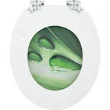  Toaletna sjedala s mekim zatvaranjem Zeleni kapi 44 x 38 cm | shoptok.hr
