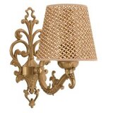 Opviq zidna lampa claire hazeran natural gold | ePonuda.com