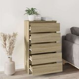 vidaXL Predalnik sonoma hrast 60x36x103 cm inženirski les | Shoptok.si