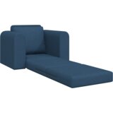 vidaXL Floor Sofa Krevet 2-u-1 Plava 98x71x83 cm Tkanina | shoptok.hr