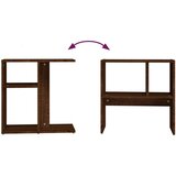  Bočni stolić boja smeđeg hrasta 50x30x50 cm konstruirano drvo | shoptok.hr