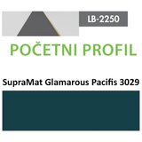 AGT profil Zidni MDF Početni LB-2250-A SupraMat Glam Pacific (3029) 2800x115x12mm ( 026-093 ) Cene
