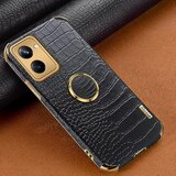 INORCO Za Realme 10 Pro 5G Ring Kickstand Electroplating telefonska torbica TPU prevleka iz PU usnja, (22036320) | Shoptok.si