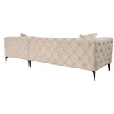 Atelier Del Sofa ugaona garnitura como eco right beige black