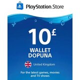 Sony playstation dopuna - psn store 10 funti (uk) wallet gift card / digital Cene