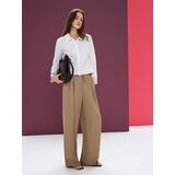 Sinsay Wide leg hlače s mješavinom viskoze | shoptok.hr