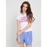 Sinsay Pamučna majica kratkih rukava I AM TOO PRETTY FOR THIS | shoptok.hr