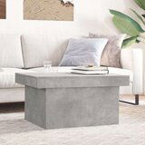 vidaXL Klubska mizica betonsko siva 100x55x40 cm inženirski les | Shoptok.si