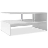 The Living Store Klubska mizica inženirski les 90x59x42 cm bela - Klubska Mizica, (21421465) | Shoptok.si