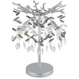 Globo 64138TS - Stona lampa QUEENA 3xE14/40W/230V srebrna | Eponuda.com
