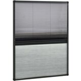 vidaXL Nabrani zaslon protiv insekata za prozore aluminijski 60x80 cm | shoptok.hr