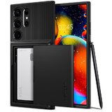 Samsung Ovitek Spigen Slim Armor CS za Galaxy S23 Ultra Black | Shoptok.si