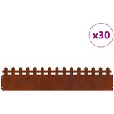  Rubnjaci za travnjak 30 kom. 103 x 0,05 x 22 cm Otporni čelik | shoptok.hr