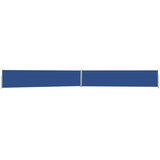 vidaXL Uvlačiva bočna tenda za terasu 170 x 1200 cm plava | shoptok.hr