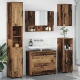 vidaXL Set namještaja za kupaonicu 5 pcs Staro drvo 30 x 35 x 192 cm | shoptok.hr