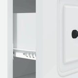  Ormar s ladicama 66 x 34 5 x 87 cm Konstruirano drvo Bijela - Bijela Slike