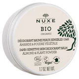 Nuxe Bio Organic 24H Sensitive Deodorant Balm Almond & Plant Powder kremasti dezodorans bez aluminija Tester za ženske