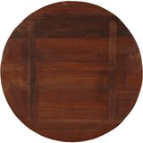 Stolna ploča Ø 80 x 3,8 cm okrugla od masivnog obnovljenog drva | shoptok.hr