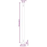  Uvlačiva bočna tenda za terasu 180 x 500 cm plava | shoptok.hr