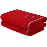  408 - Red Red Bath Towel Set (2 Pieces) Cene