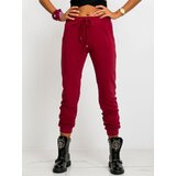 BASIC Feel Good Sweatpants-RV-DR-5040.04X-burgundy | Shoptok.si