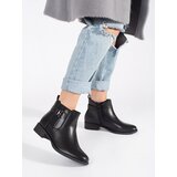 Shelvt Black women's Chelsea boots with a flat heel | Eponuda.ba