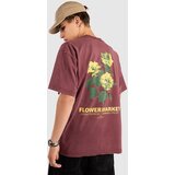 Monet Skateboards Flower Shop Boxy T-shirt vintage mahog Cene
