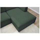 Bobochic Paris Zelena kutna garnitura (s desnim kutom/u obliku slova L) Megeve – | shoptok.hr