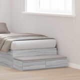  Ladice za krevet s ladicama Siva Sonoma 80 x 36,5 x 16,5 cm | shoptok.hr