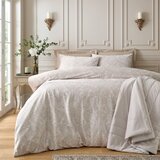 Catherine Lansfield Bež posteljina za bračni krevet/za produženi krevet od samta 230x220 cm Bridgerton Regal Birds – | shoptok.hr
