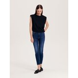 Reserved kavbojke slim push up - mornarsko modra Cene