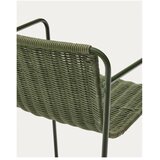 Kave Home Zelen kovinski vrtni barski stol Maurina – | Shoptok.si